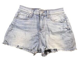 Victoria's Secret PINK Women's High-Rise Cut Off Denim Shorts Blue Size 4